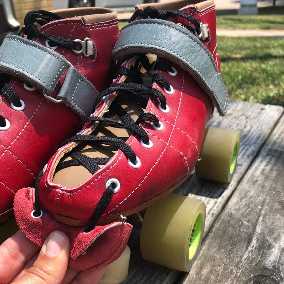 Riedell color lab custom 495 skates size 6 - Picture 7 of 7